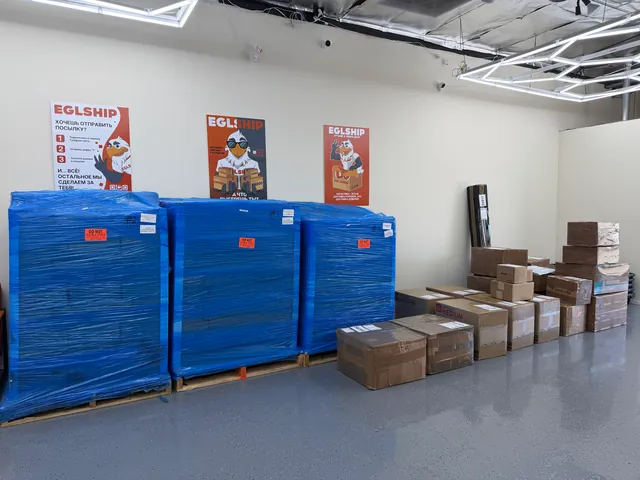 Goods ready for shipment